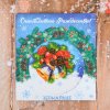 Сувенирное зеркальце «Счастливого Рождества!» (колокольчики)