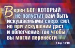 Магнит 063 «Верен Бог…»