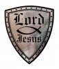Шильдик (щит) «Lord Jesus» (серебро)