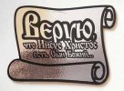 Шилдик «Верую, что Иисус Христос есть Сын Божий» (золото)